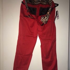 Xoxo red pants new